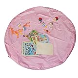 玩具収納袋 おもちゃ収納バッグ プレイマット おもちゃ入れ 大容量 ストレージバッグ レジャーシート 片付け簡単 特大サイズ 収納バッグ 柔らかい ソフト材質 折りたたみ可能 キッズ 子ども 室内 ア