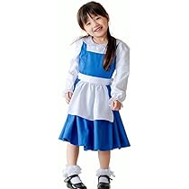 町娘 ベル キッズ 衣装 コスチューム 130 ディズニー 公式 ワンピース ディズニー コスチューム 美女と野獣 子ども用ベル町娘S 仮装