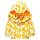 XFentech 子供 防寒 秋冬 ウインドブレーカー ジャケット 長袖 女の子 キッズコート アウター フード付き 子供 防寒 秋冬服 子供 防寒 秋冬コート フード付き, 3つのスタイル