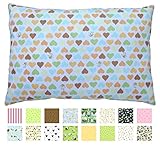 TODDLER PILLOWCASE - 100% Cotton - 200 Thread Count Percale - Envelope Style - Fits 13x18 and 13x19 