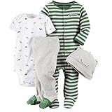 カーターズ（Carter's）2015年秋冬最新作 男の子用マイティキュートな恐竜物語豪華4点セット (6months(61-67cm)) [並行輸入品]