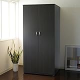 日本製の布団収納庫 90cm幅 ふとん収納庫 布団タンス (ダークブラウン木目)