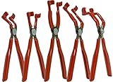 MAG-MATE PLS100S Spark Plug Boot Pliers Set (5 Piece) Red [並行輸入品]