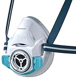 SK11 TW (TwoWay) 防じん・防毒マスク ホワイト M-100-WH