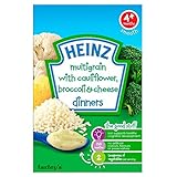 Heinz Dinners Cauliflower & Broccoli Cheese 4mth+ (125g) ハインツディナーのカリフラワーとブロッコリーのチーズ4Mth + （ 125グラム）