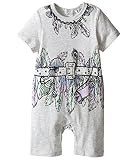 [ステラマッカートニー] Stella McCartney Kids ガールズ Kit All-In-One with Feather and Belt Graphic (Infant) ワンピース 