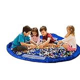 Lovelybaby こども　おもちゃ　収納袋　片付け　ビッグバッグ　防水 (青)