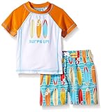 Baby Buns Boys ' Wave RiderラッシュガードSwim Set