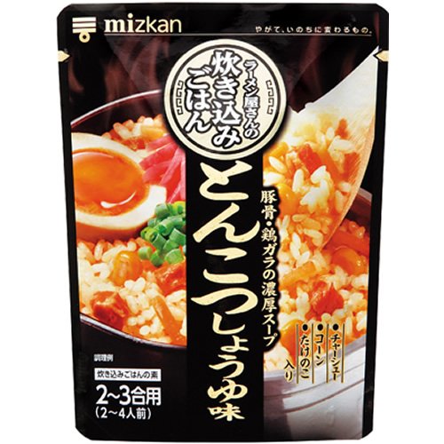 ミツカン ラーメン屋さんの炊き込みごはん とんこつしょうゆ味