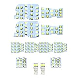 OPPLIGHT アルファード 30系 LED ルームランプ ヴェルファイア 30系 前期/後期 ホワイト トヨタ Alphard 30系 Velfire 30系 室内灯 専用設計 爆光 カスタムパーツ 取付簡単 TOYOTA (トヨタ アルファード/ヴェルファイア 30系)