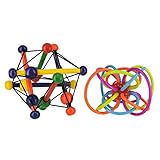 Manhattan Toy SkwishクラシックRattle and Teether Grasping & Winkel Rattle and。。。