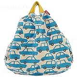 おもちゃの収納バッグ 布製 プレイマット KICKY タイディバッグ : クルマ ( 車 くるま )