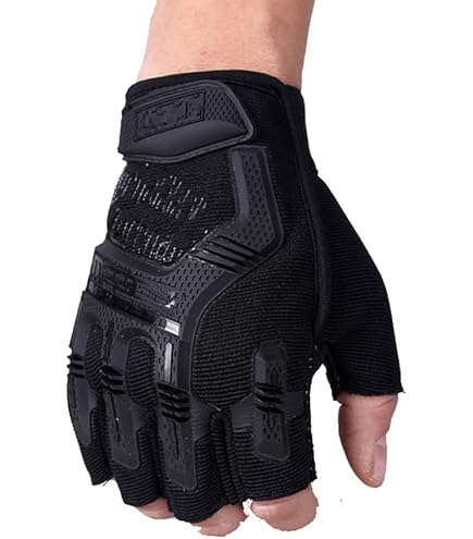 Amazon.co.jp: BLACKHAWK ハーフフィンガータクティカルグローブ