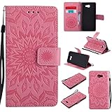 Samsung Galaxy J5 Prime ケース 高品質 PU手帳型 耐摩擦 全面保護ケース カード収納 スタンド機能 財布型 Samsung Galaxy J5 Prime 用 ケース (P3