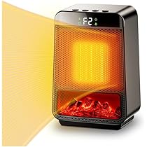 Amazon | セラミックヒーター 小型 【2025冬モデル&3D疑似炎