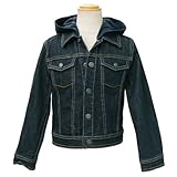 [アルマーニジュニア] ARMANI JUNIOR 長袖デニム ジャケット ブルゾン PXB641ENVY 7Aサイズ