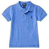 ポロ ラルフローレン キッズ 半袖 ポロシャツ ショートスリーブ Stretch Cotton polo shirt 子供服 （サイズ：3T、カラー：Blue/boy） Polo Ralph Laur