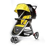 Mia Moda Elite Lightweight Stroller, Yellow by Mia Moda [並行輸入品]
