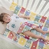 M i M i L a キノコ柄 3重ガーゼスリーパー ベビーサイズ