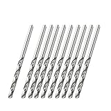 uxcell ツイストドリルビット　直径2.75mm　全長65mm　スプリットポイント HSS　　10本