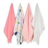 weegoamigo ウィーゴアミーゴ 4 PACK MUSLIN おくるみ 4枚入り｜［即納］　パーティーアニマルズ