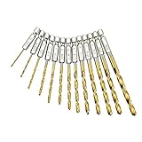 ドリル Phoenix 六角軸 ドリルビット ドリル刃セット 13本 1.5mm-6.5mm HSS鋼 ステンレス用ハイス鋼diy木工