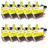 【SUNINK】LC3111 互換インクカートリッジ ブラザー 用 LC3111 インク 【LC3111-Y(イエロー)*10】対応：▲DCP-J981N▲DCP-J587N▲DCP-J582N▲DCP-J987N▲DCP-J982N▲DCP-J978N▲DCP-J972N▲DCP-J973▲DCP-J572N▲DCP-J577N▲MFC-J903N▲MFC-J893N▲ MFC-J898N