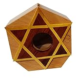 ハンドメイドStar of David Wooden Money Box Piggy Bank ( 4743 )
