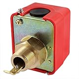 uxcell 水流パドルコントロールスイッチ AC 250V HFS-20 3/4BSP 5A 10Bar 1個入り