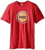 NBA Houston RocketsメンズScrum Basic Tee XL レッド