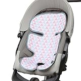【cleanbasic_seat】 (トライアングルピンク)優れた弾力性で年中使える Manito 3Dメッシュ素材 ベーシッククールシート/ベビーカー 保冷シート/チャイルド シート【cleanba