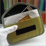 【ミニ品】新しい製品　電波を遮断バッグ　電磁波防止バッグ　電話信号シールドバッグ　SAMSUNG LG/HTC/iphoneなど6寸以内のスマホに対応　これあれば会議中/デート中/重要な期間は着信ブロッキング /迷惑電話の邪魔はできない　ビジネスメンの人気商品　男女兼用 (グーリン)