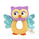 toymytoy新生児赤ちゃんソフトRattleおもちゃ幼児Plush動物ハンドベルリングRattle 11 * 13 * 3cm 221224B1YJQ5105