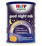 HiPP Organic Good Night Milk from 6 Months Onwards 350g (Pack of 2) - 6ヶ月以降の350グラムからヒップ有機おやすみミルク (Hi