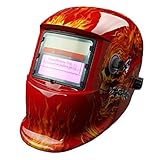 自動遮光溶接面 溶接面 遮光面 溶接マスク 高感度 遮光速度 1/25000秒 TIG/MIG/MAG対応 ソーラー電池採用 アーク対応 7番