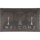 玄関マット 屋外用 ラバーマット ウェルカムフォレスト