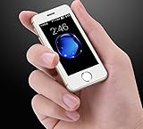 SOMNUS258 Somnus258ロック解除ミニクールスマートフォンマイクロサイズUNLOCKEDスマートフォン2.5インチのAndroid Phone6.0クアッドコア携帯電話（GOLD） ゴールド