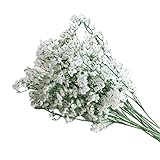 ゴシレ [Gosear] 10個の人工 Babysbreath 花フェイクフラワー100ヘッドブライダル結婚式ブーケホームクラフトガーデンパーティー結婚式の装飾