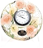 Dreamlight ドリームクロックUFOミニ 時計セット(台付き)アプリコットローズ CDD7295CL