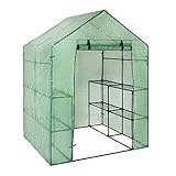 TeFuAnAn 特大　ビニール温室 替えカバー 大型温室 ガーデンハウス　カバー フラワースタンド用 家庭用　園芸 温室本体別売り