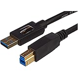 Amazonベーシック USB3.0ケーブル 1.8m（タイプAオス - タイプBオス）ブラック