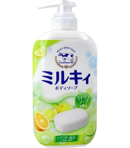 Amazon | 牛乳石鹸 ミルキィボディソープ やさしいせっけんの香り