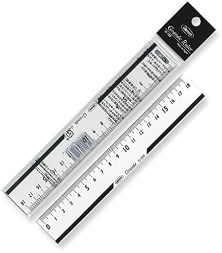 Raymei Teacher's Recommended Straight Ruler – 7.1 Inch (18 Cm), 2-Pack, Non-Slip, Kids Design Award
