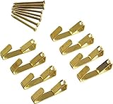 ProSource画像ハンガー10lb Pol Brass