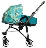 Bugaboo Bee3 Bassinet Tailored Fabric Set - Van Gogh & Petrol Blue by Bugaboo [並行輸入品]