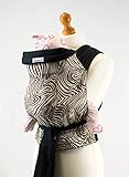 Palm and Pond Mei Tai Baby Sling Carrie - Zebra Print Design by Palm&Pond