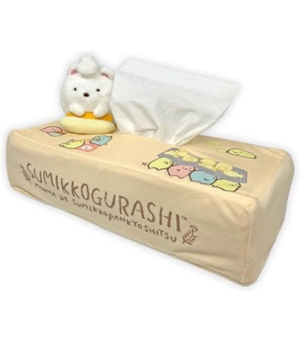 【希少品】すみっコぐらし ほこり ティッシュカバー Amazon.co.jp: エスケイジャパン すみっコぐらしフェイス