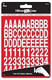 The Hillman Group 847215 1-Inch Die-Cut Letters/Numbers Kit, White The Hillman Group [並行輸入品]