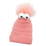 5色　かわいい　漫画　大きな目の動物　ベビー 帽子　女の子　春/秋/冬 防風・防寒・保温　ベビー　ニット帽 男の子　ベビー　ハット/帽子/キャップ/ハット　子供　帽子子供用/幼児/キッズ/新生児用　お