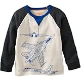 OSHKOSH(オシュコシュ) グローインザダークラグランティ チャコール トップス長袖Tシャツ 2歳【並行輸入】